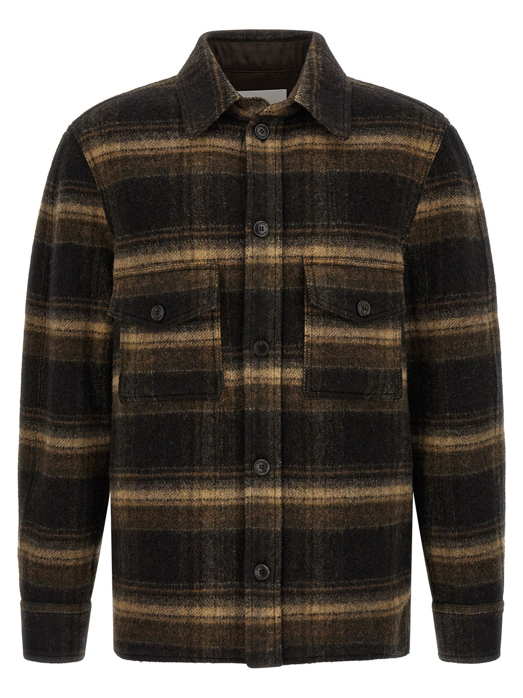 Isabel Marant Brown Wool Full-Length Jacket