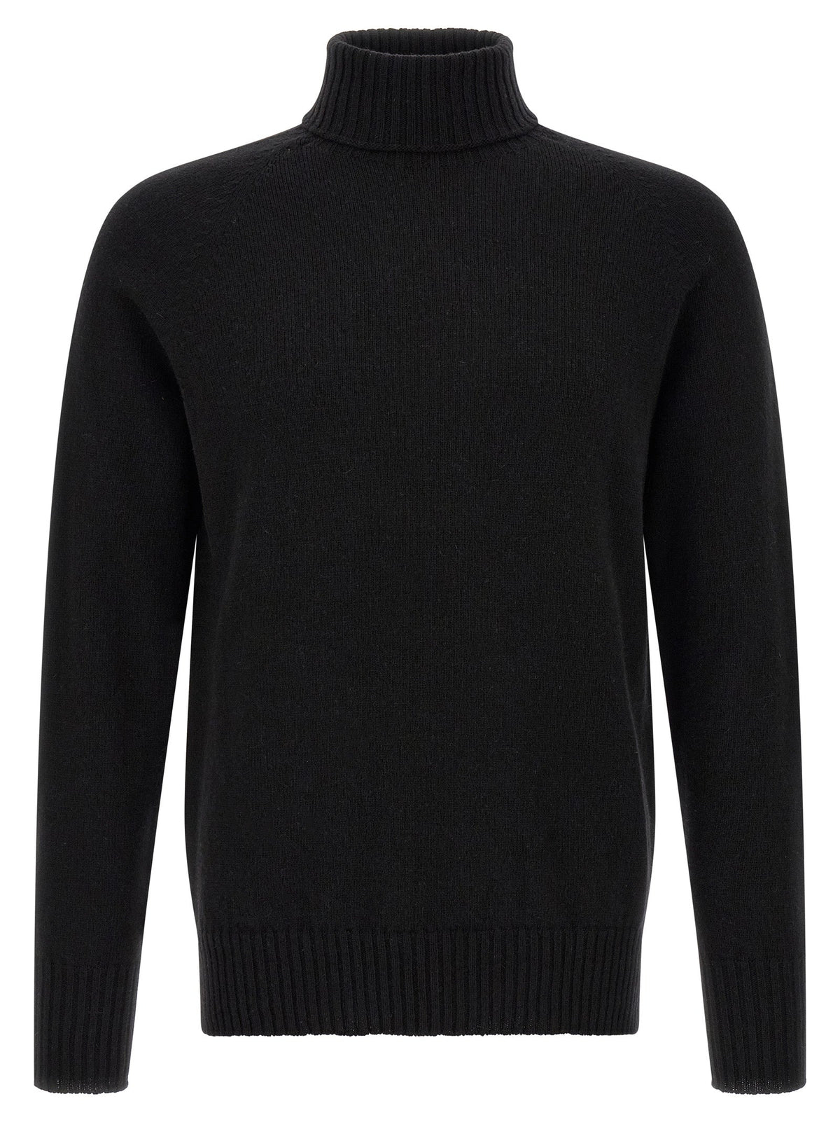 MA'RY'YA Black Cashmere Cardigan