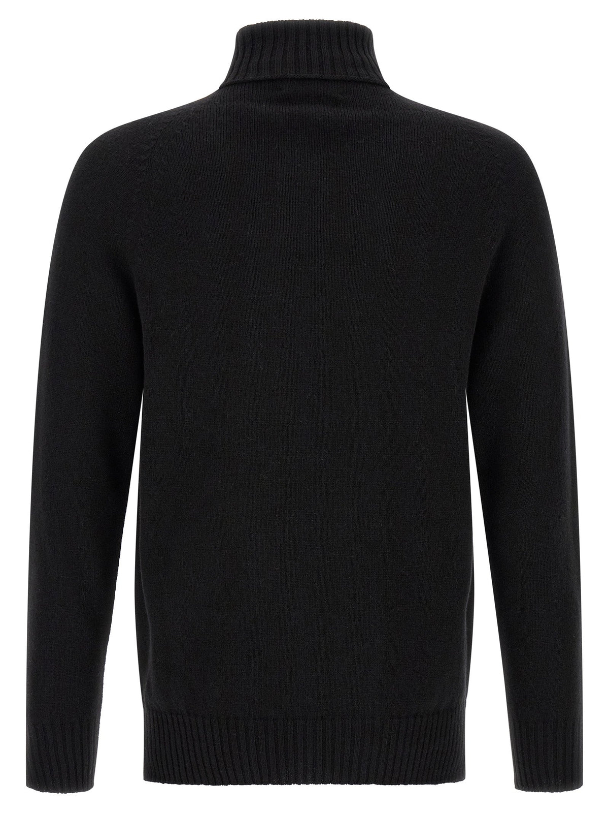 MA'RY'YA Black Cashmere Cardigan