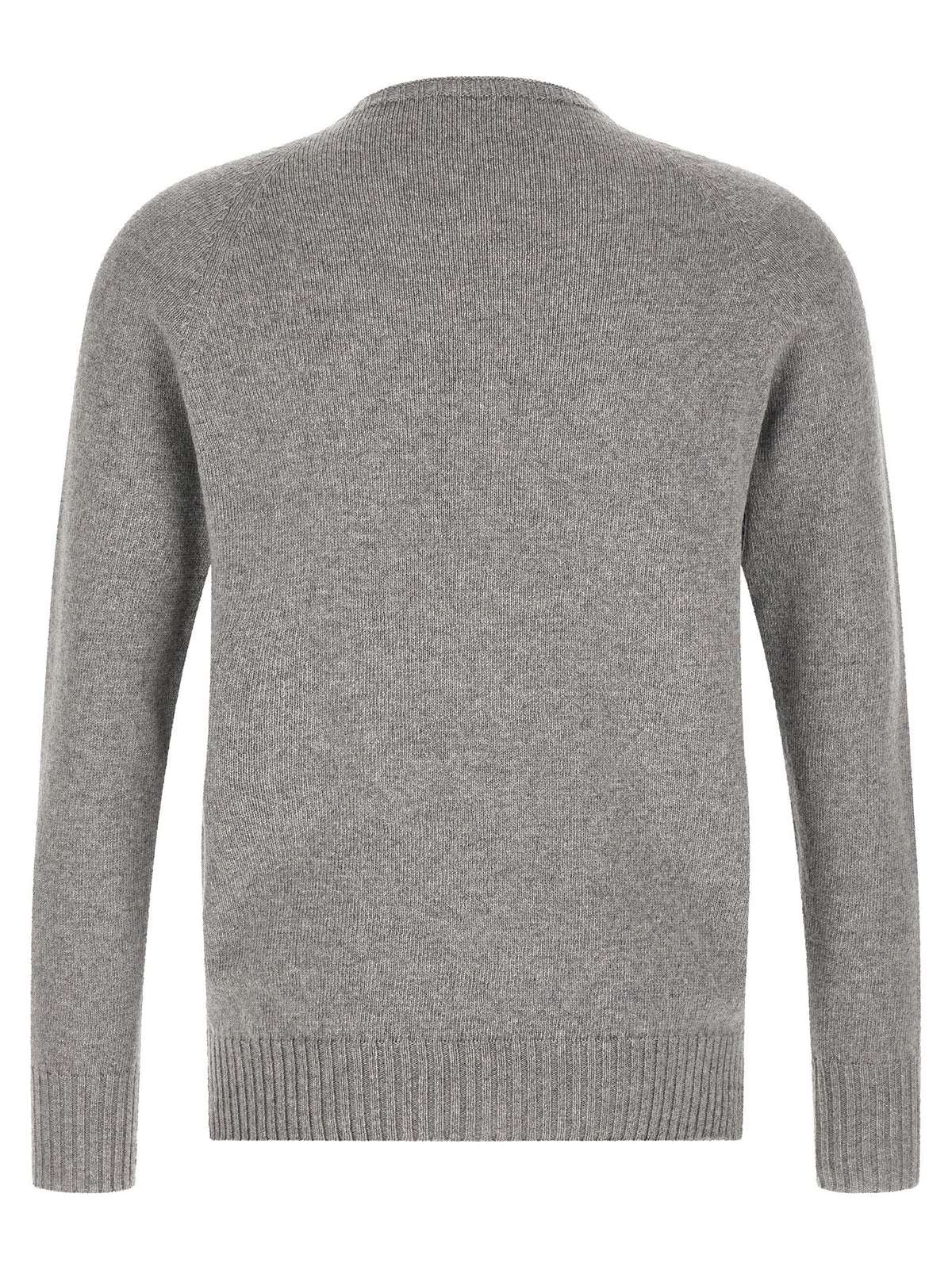 MA'RY'YA Gray Cashmere Cardigan