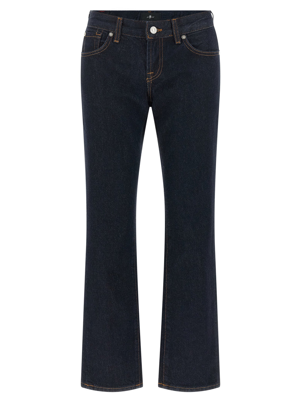 7 For All Mankind Blue Cotton Bootcut Jeans