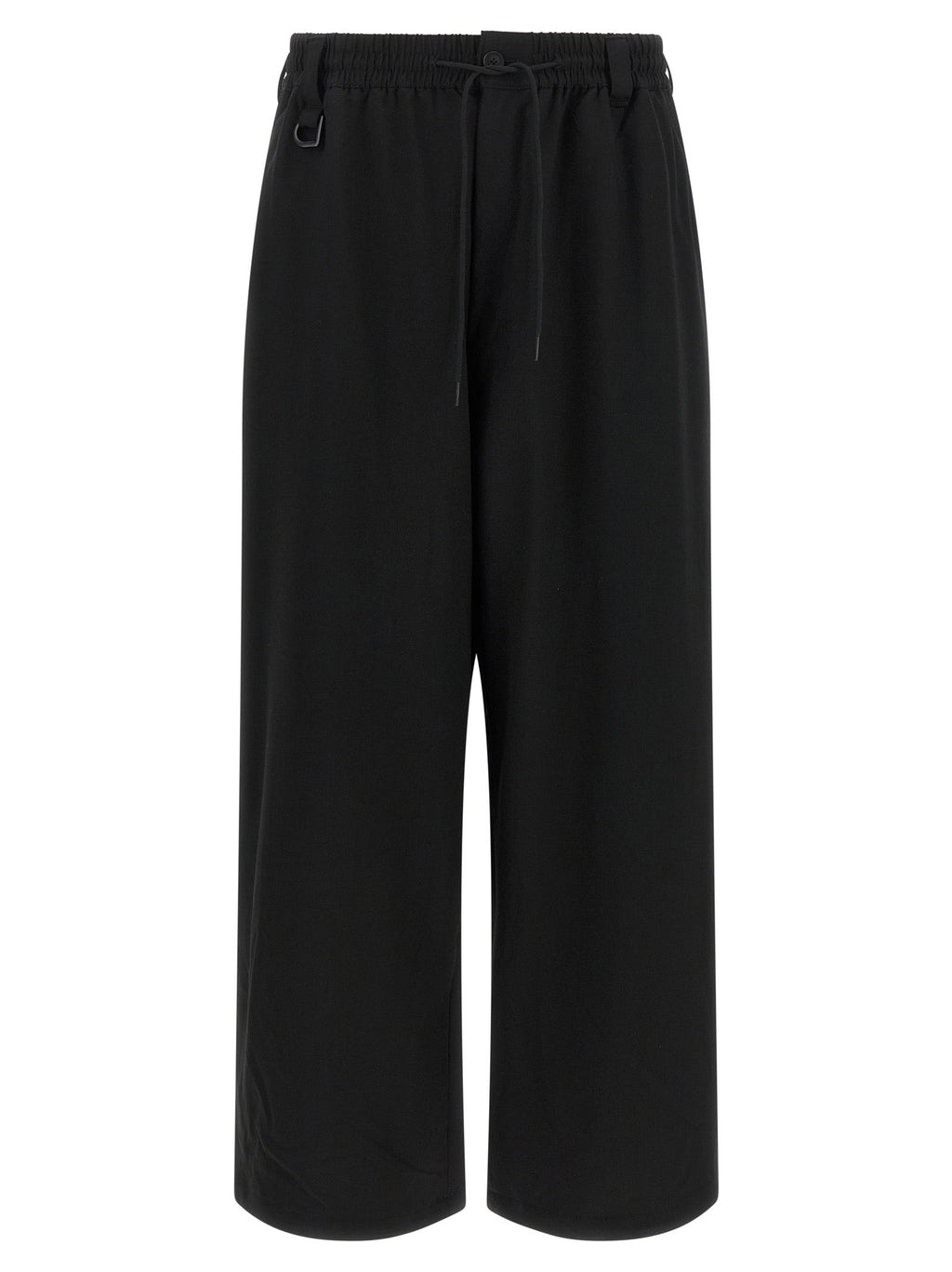 Y-3 Black Wool Casual Pants