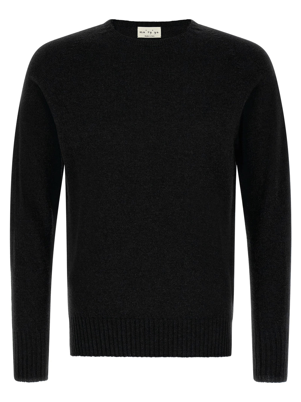 MA'RY'YA Black Cashmere Cardigan