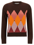 Ballantyne Brown Cashmere Cardigan