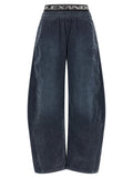 Alexander Wang Black Cotton Casual Pants
