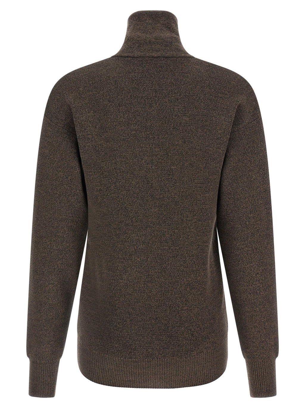 Lemaire Brown Wool Cardigan