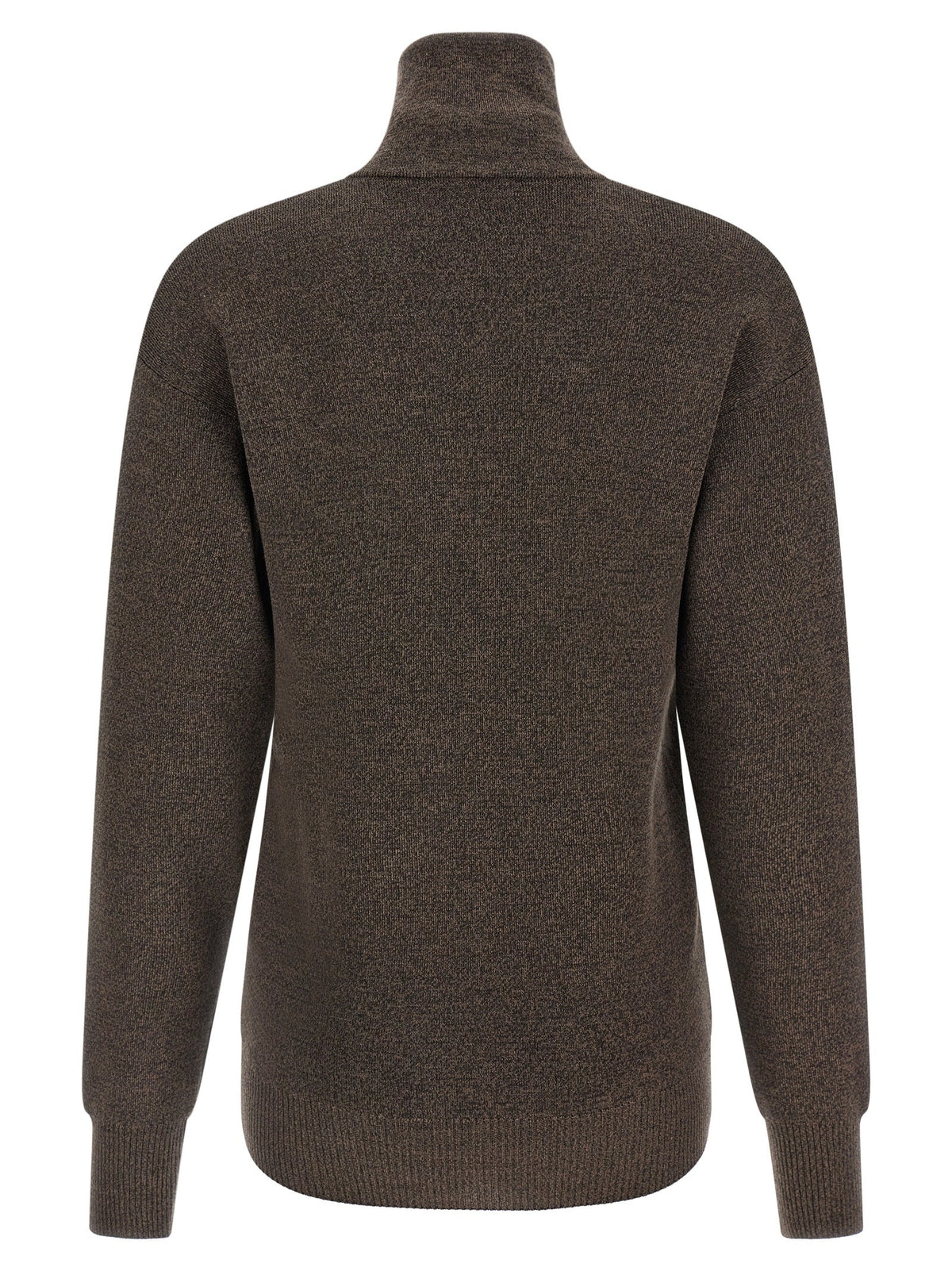 Lemaire Brown Wool Cardigan