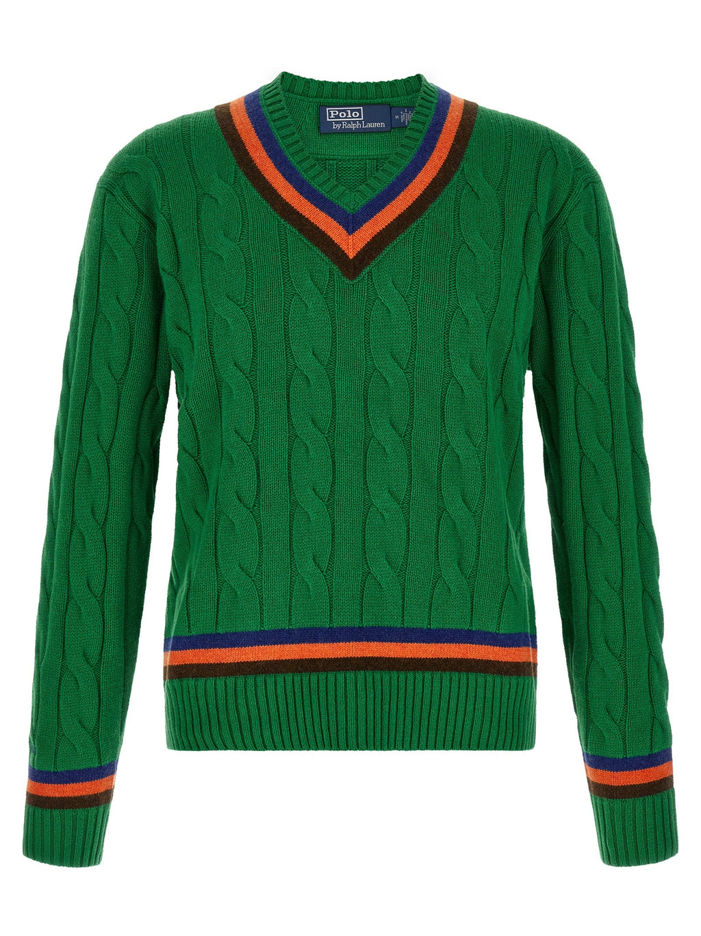 Polo Ralph Lauren Bicolor Wool Cardigan