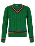 Polo Ralph Lauren Bicolor Wool Cardigan