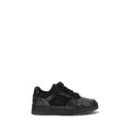 Amiri Black Calf Leather Bos Taurus Athletic Sneakers