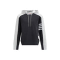 Thom Browne Gray Cotton Sweatshirt