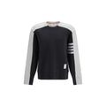 Thom Browne Gray Cotton Sweatshirt