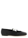 Givenchy Black Lamb Leather Ballet Flats