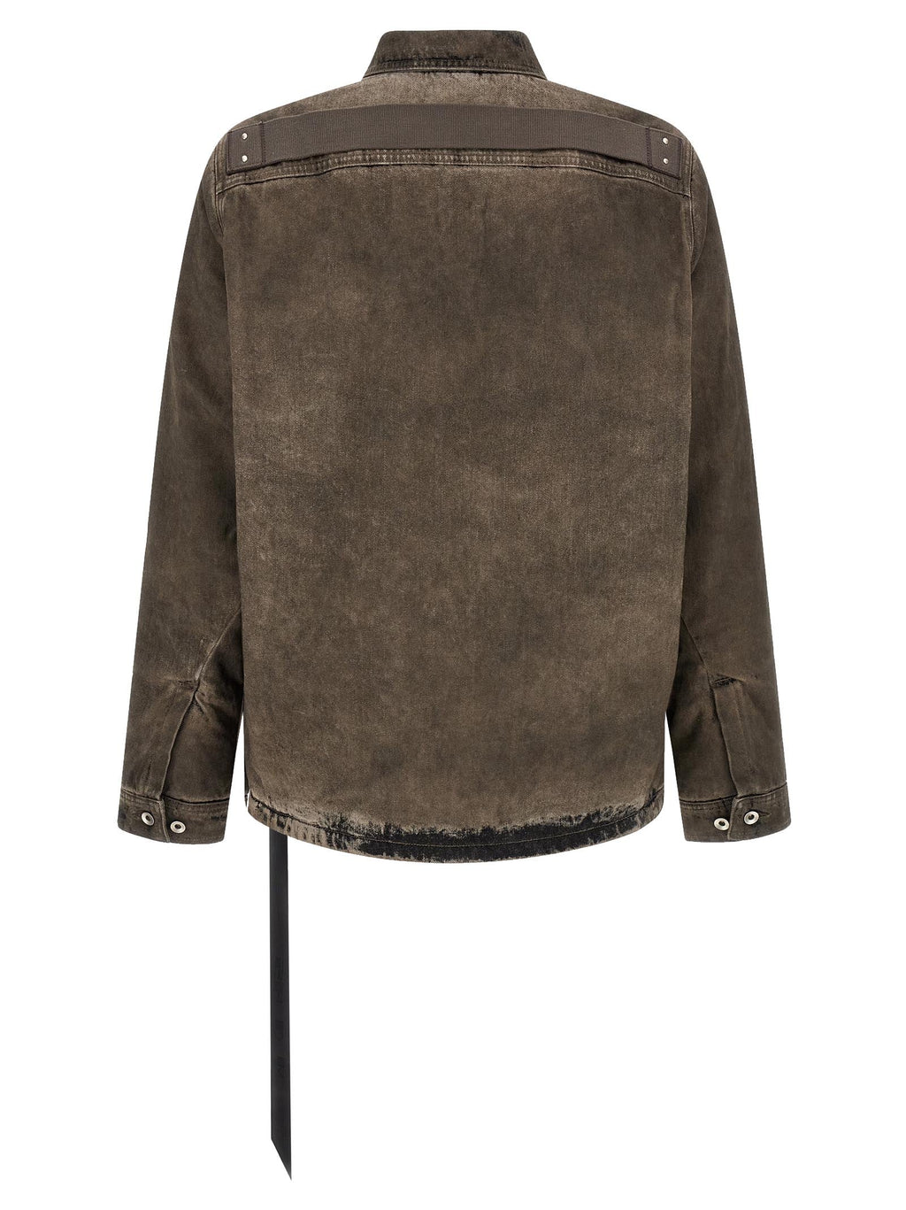 DRKSHDW Gray Cotton Denim Jacket