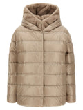 Herno Beige Polyamide Full-Length Jacket