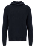 MA'RY'YA Blue Cashmere Cardigan