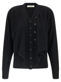 Lemaire Black Wool Cardigan