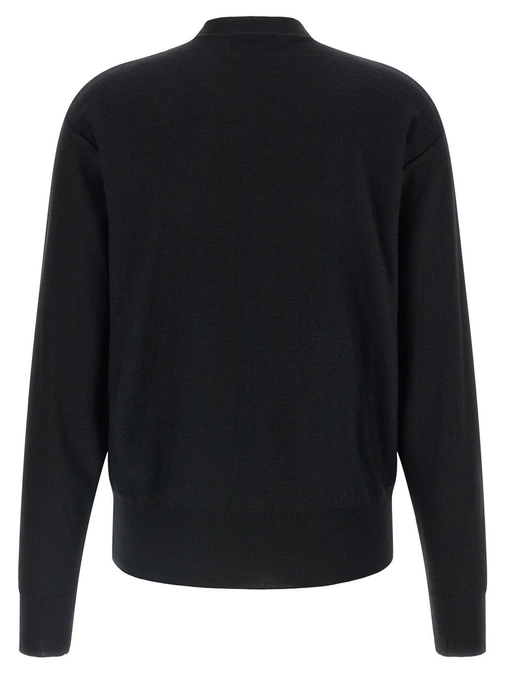 Lemaire Black Wool Cardigan