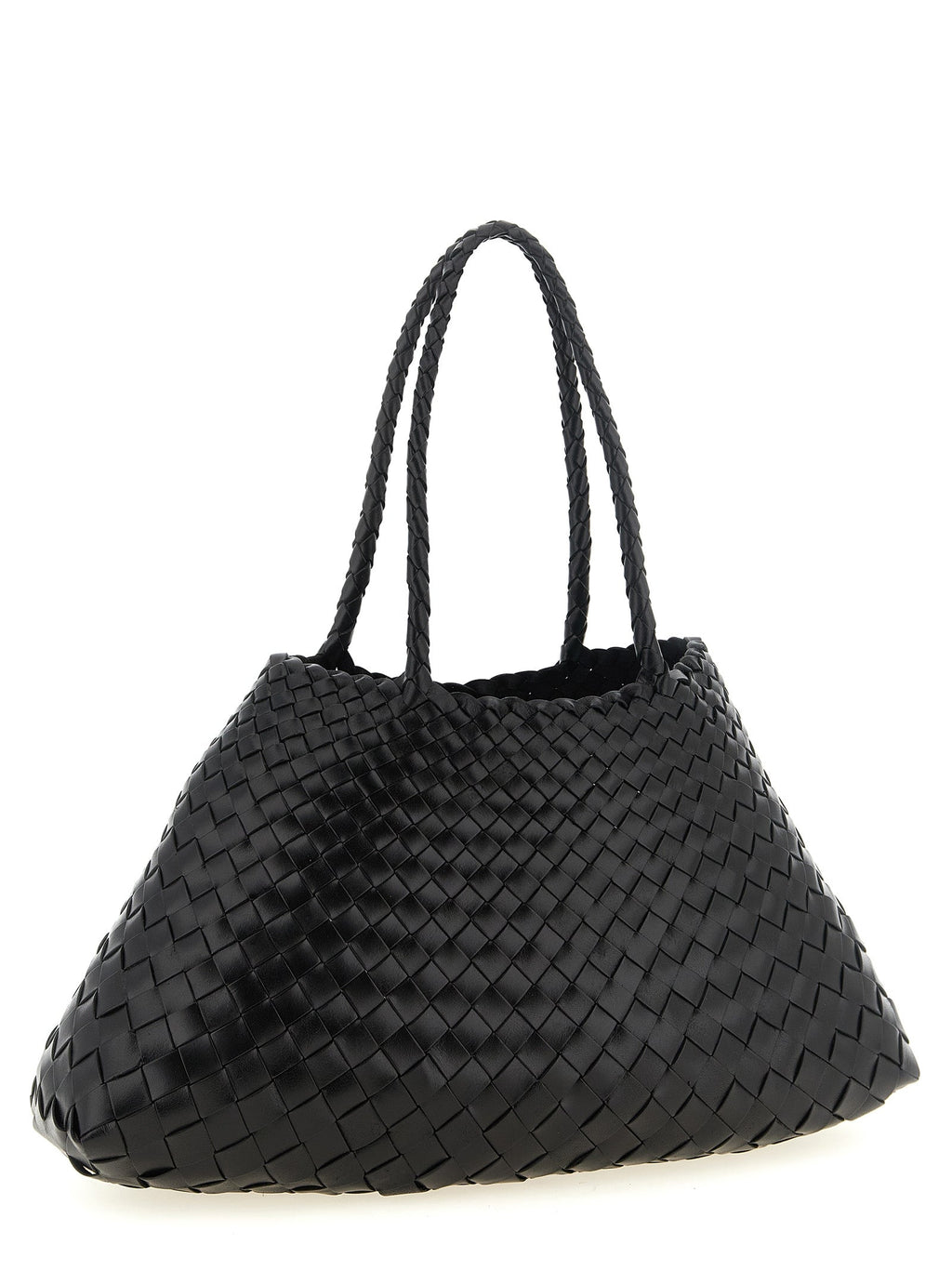 Dragon Diffusion Black Calfskin Shoulder Bag