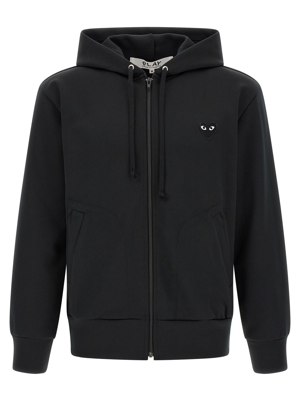 Comme Des Garçons Play Black Polyester Cardigan