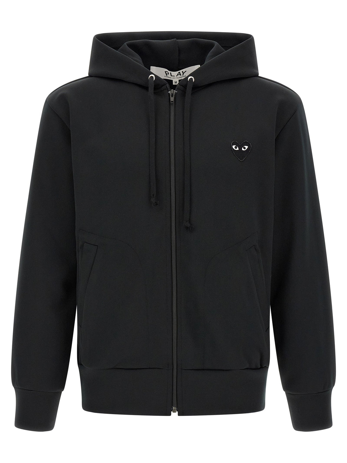 Comme Des Garçons Play Black Polyester Cardigan