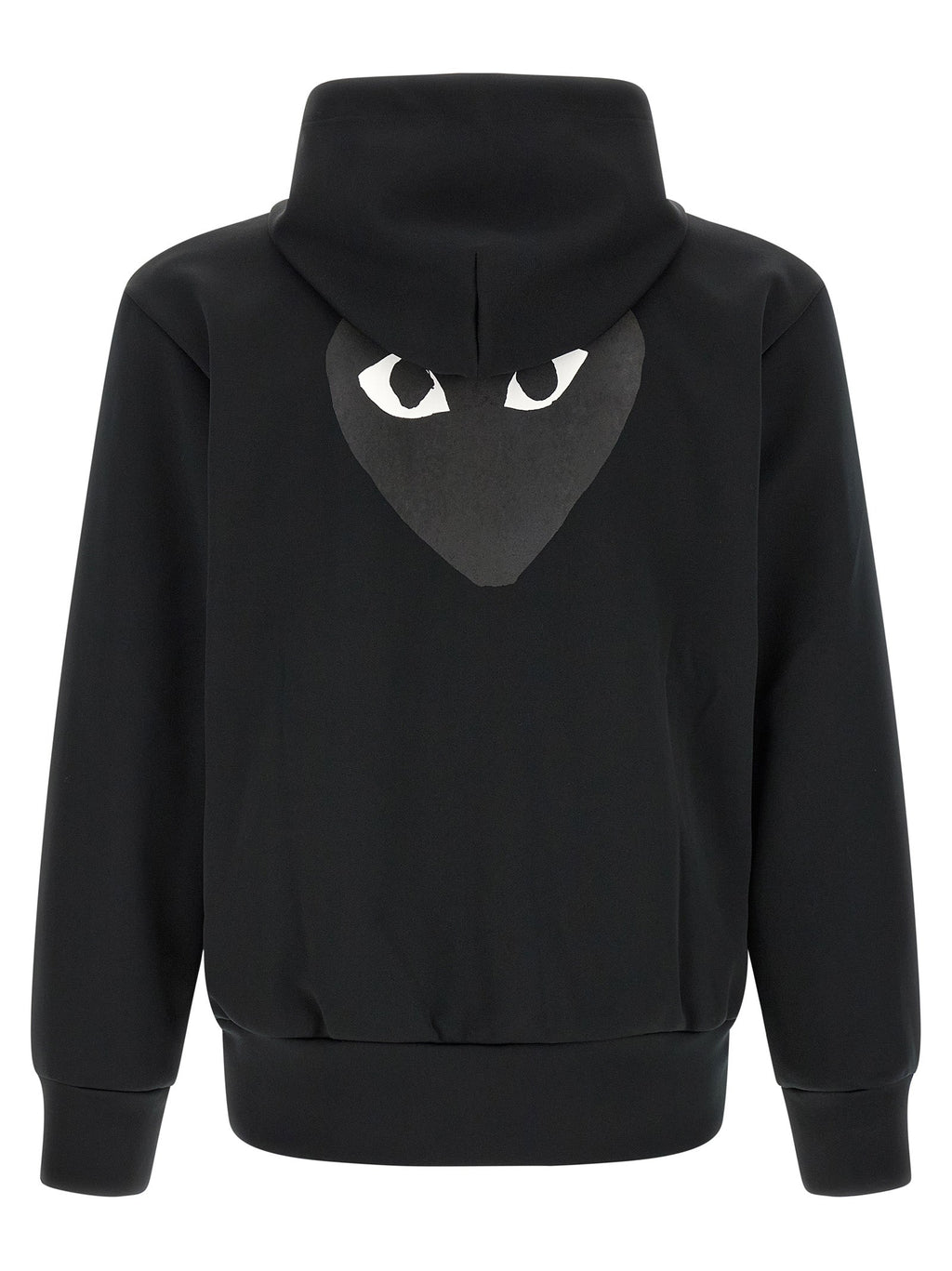 Comme Des Garçons Play Black Polyester Cardigan