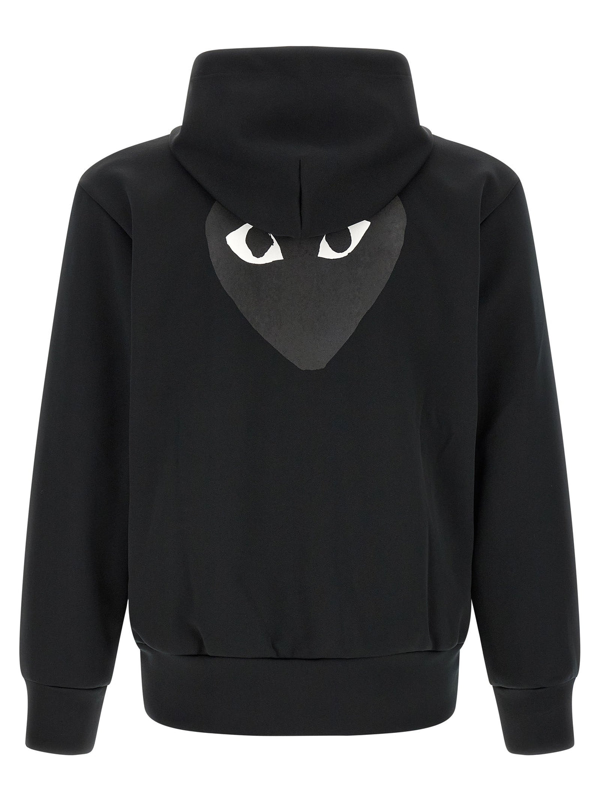 Comme Des Garçons Play Black Polyester Cardigan