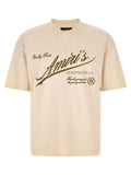 Amiri Beige Cotton T-Shirt