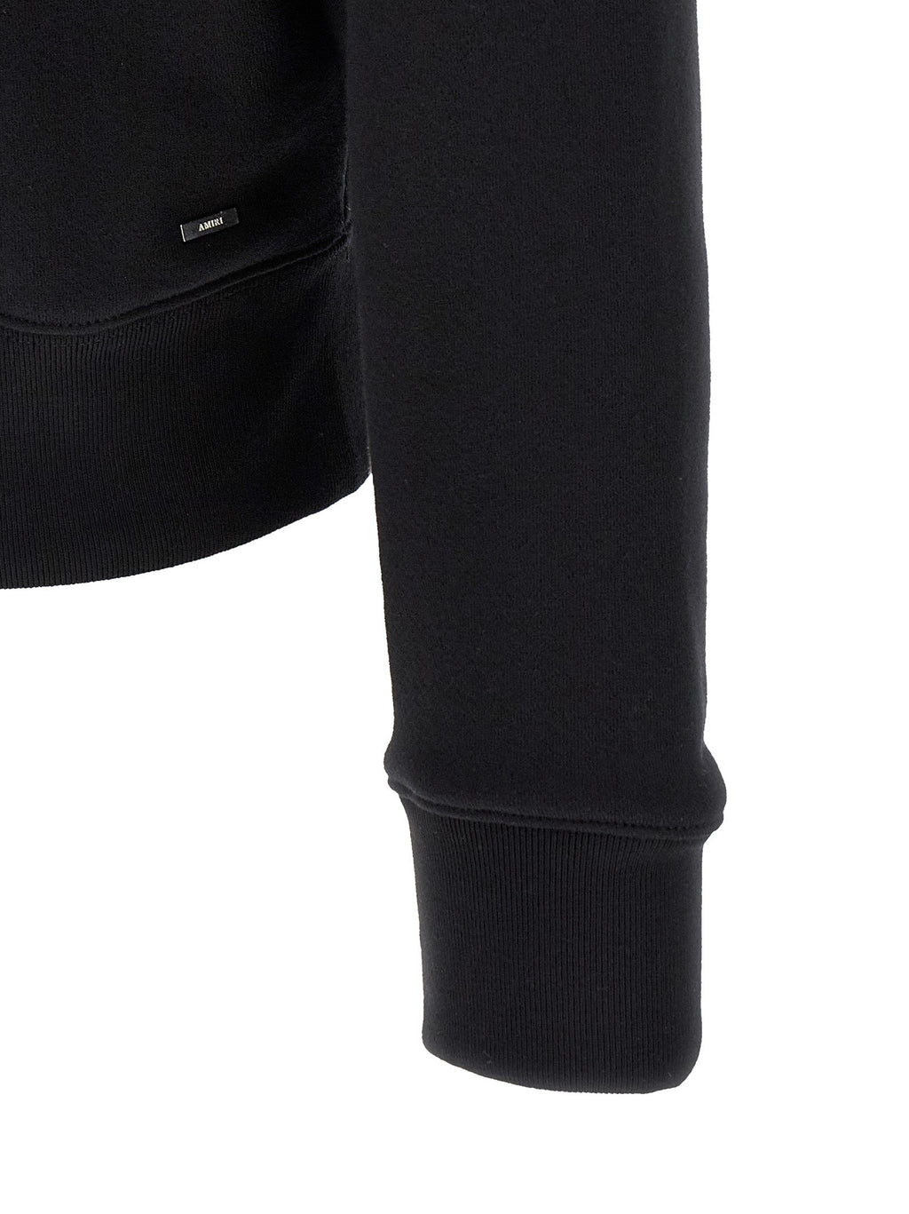 Amiri Black Cotton Sweatshirt