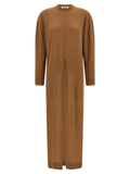 Darkpark Beige Merino Wool Cardigan