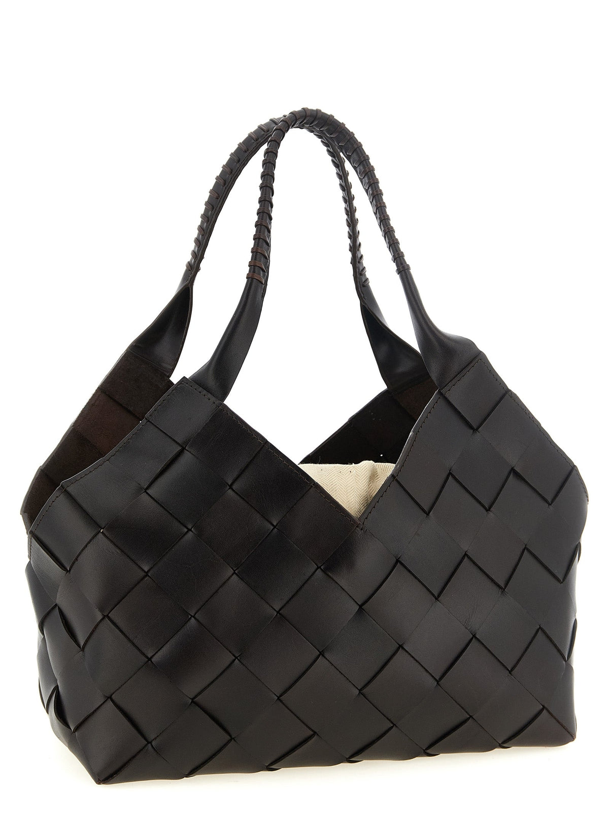 Dragon Diffusion Brown Calfskin Shoulder Bag