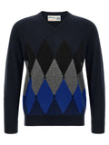Ballantyne Blue Cashmere Cardigan