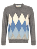 Ballantyne Gray Cashmere Cardigan