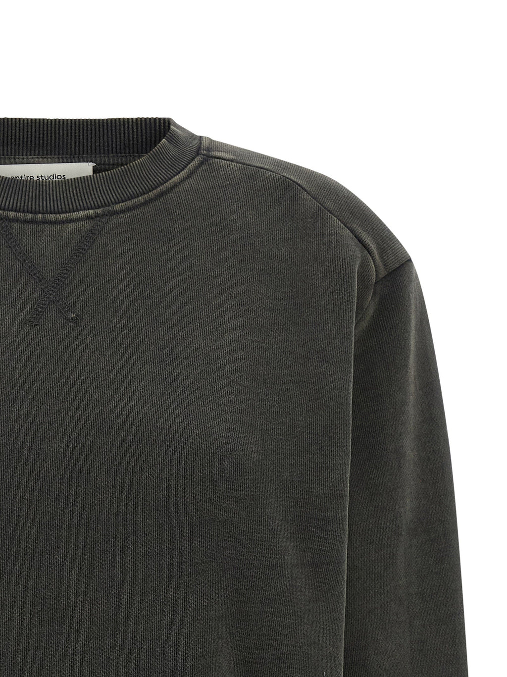 Entire Studios Black Cotton Sweatshirt
