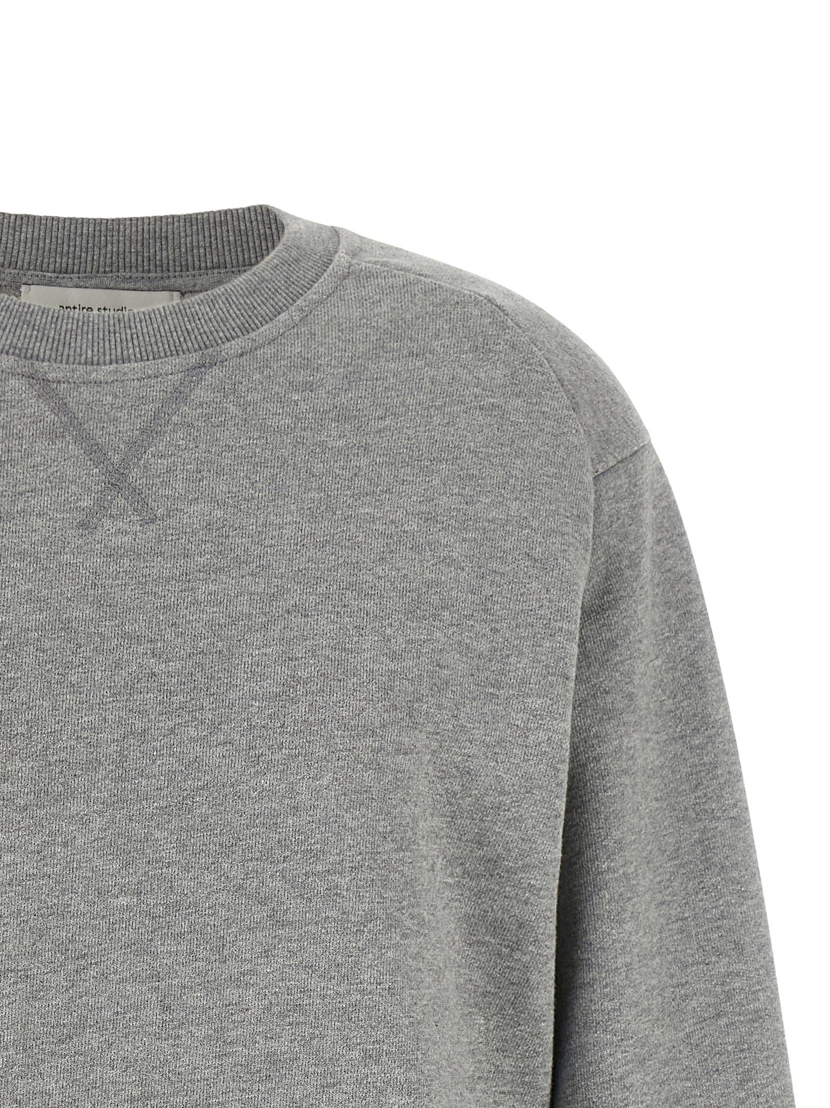 Entire Studios Gray Cotton Sweatshirt