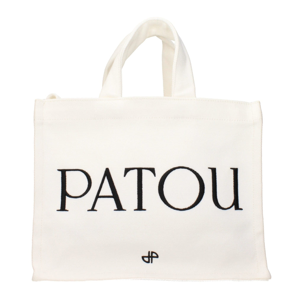 Patou White Fabric Handbag