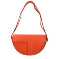 Patou Orange Leather Shoulder Bag