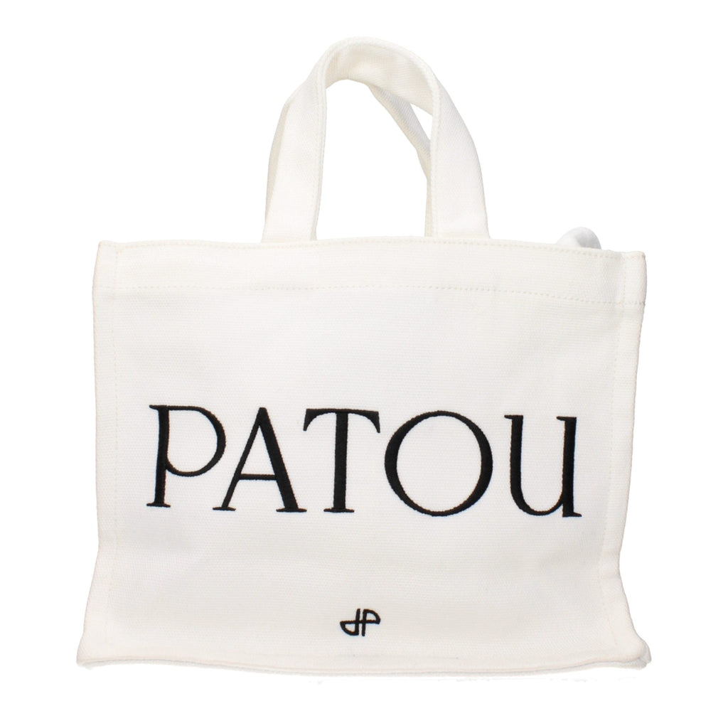 Patou White Fabric Handbag