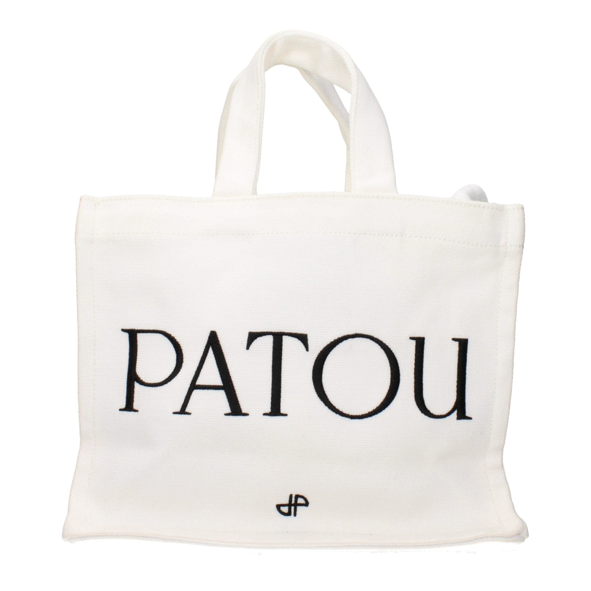 Patou White Fabric Handbag