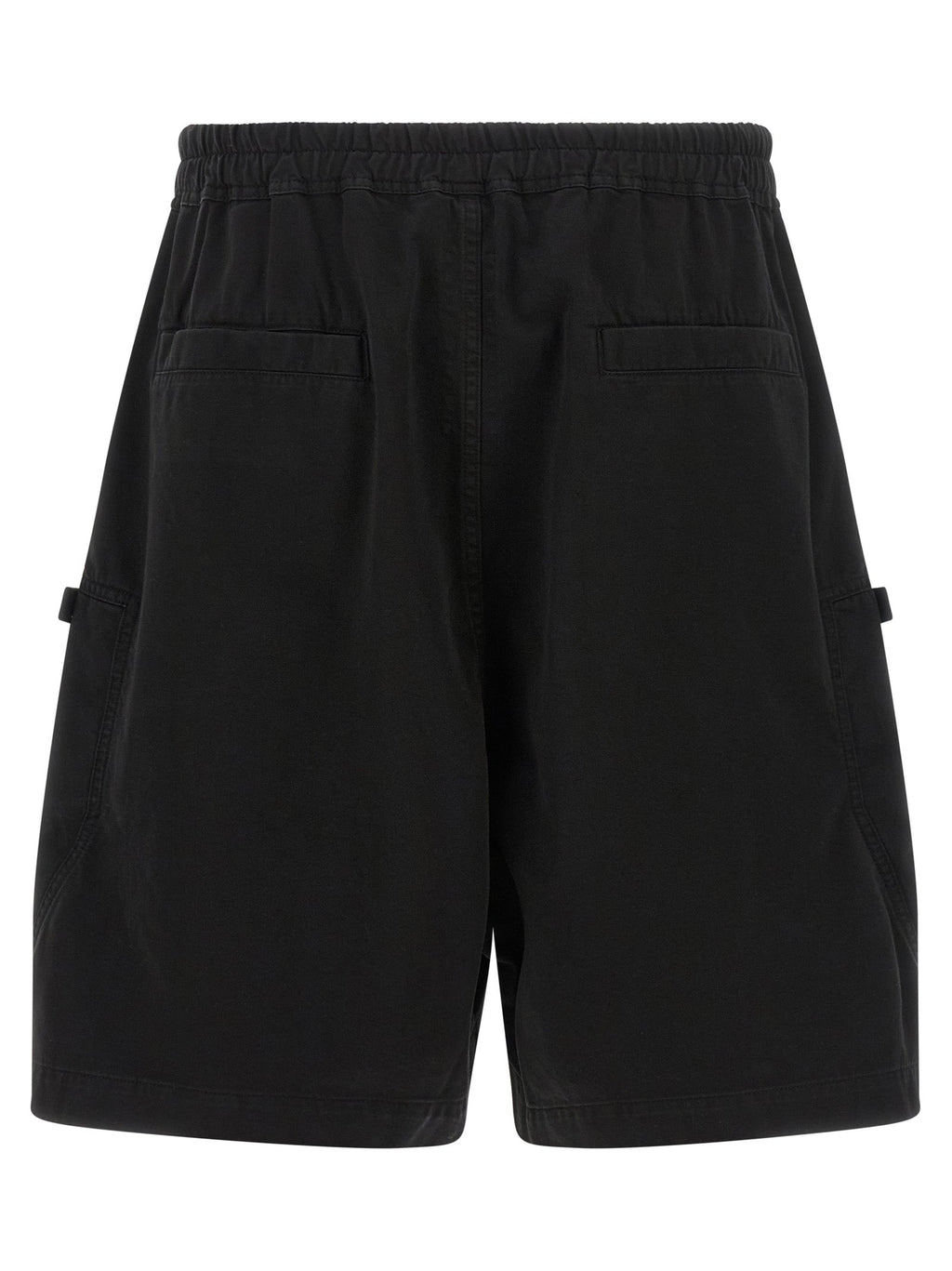 DRKSHDW Black Cotton Bermuda Shorts