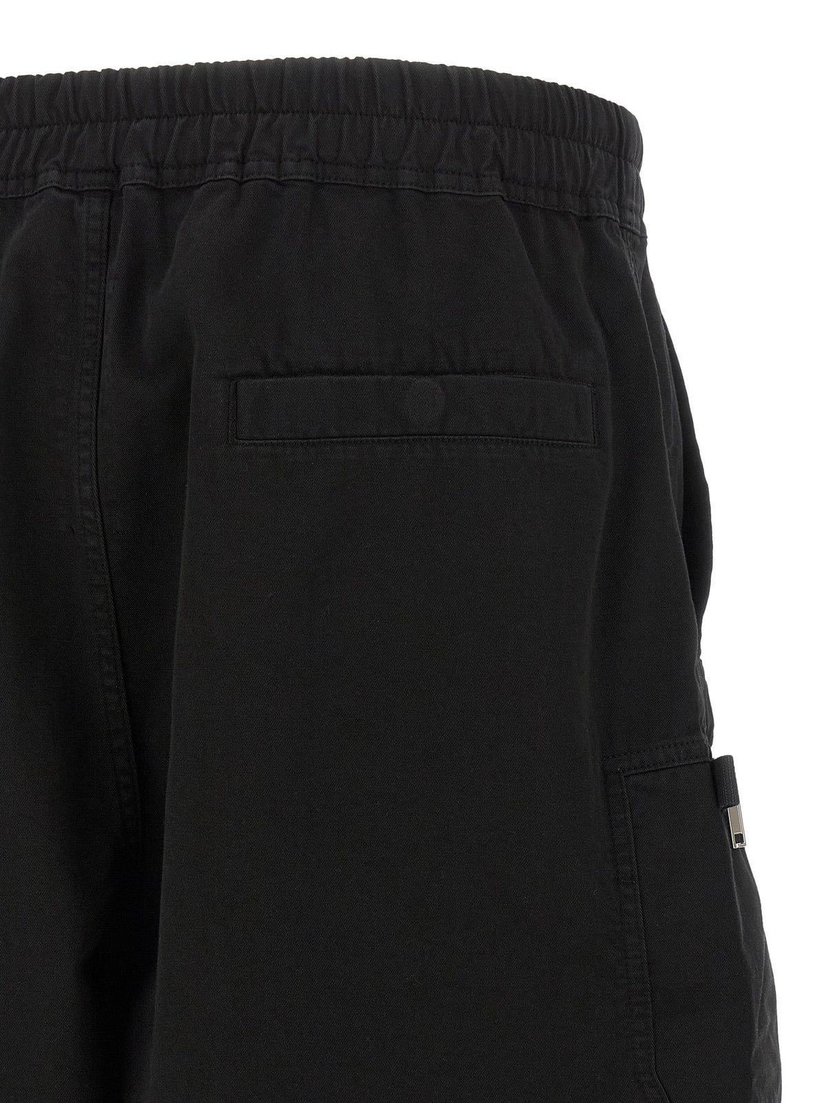 DRKSHDW Black Cotton Bermuda Shorts