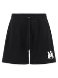 Amiri Black Cotton Bermuda Shorts