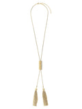 Balmain Gold Brass Necklace