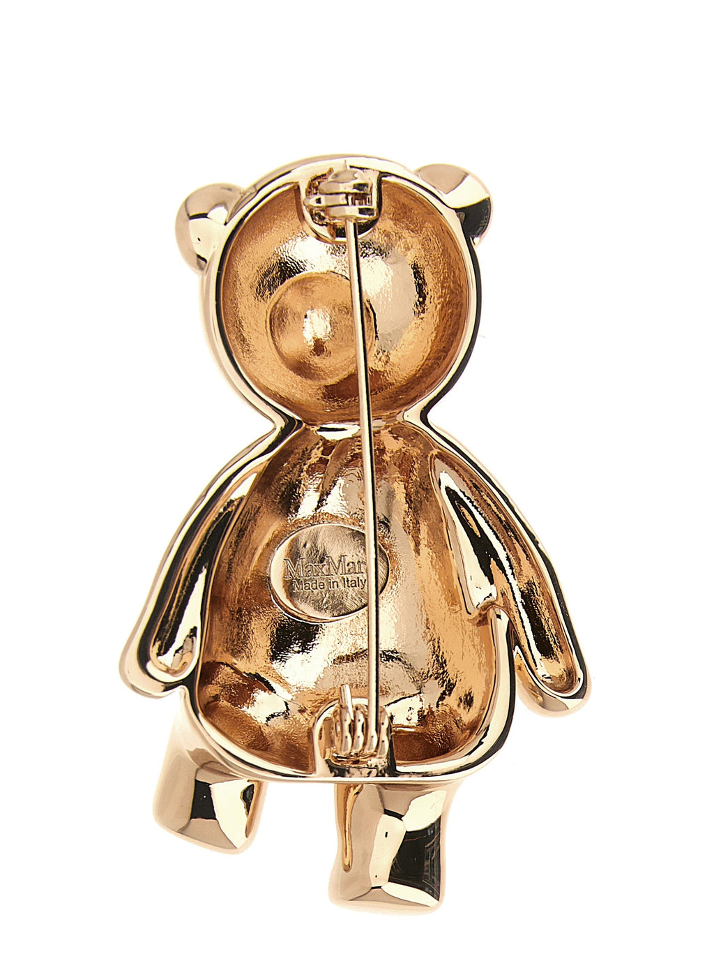Max Mara Gold Metal Broch
