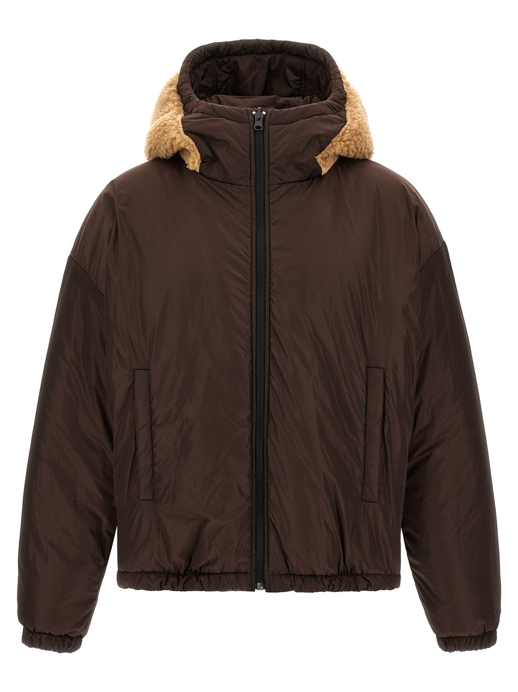 Dsquared² Brown Polyester Bomber