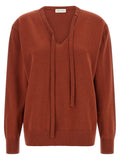Dries Van Noten Red Cashmere Cardigan