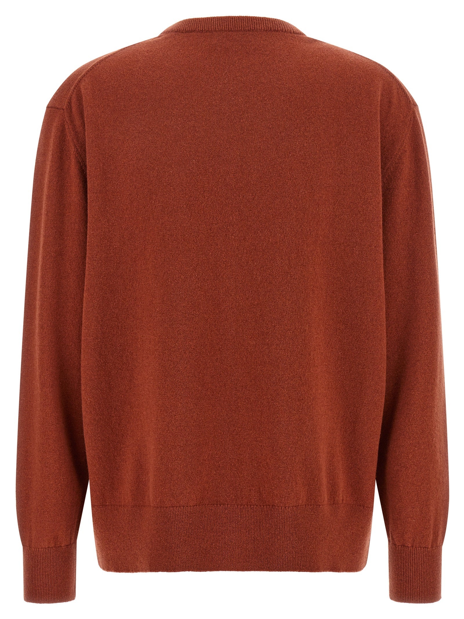 Dries Van Noten Red Cashmere Cardigan