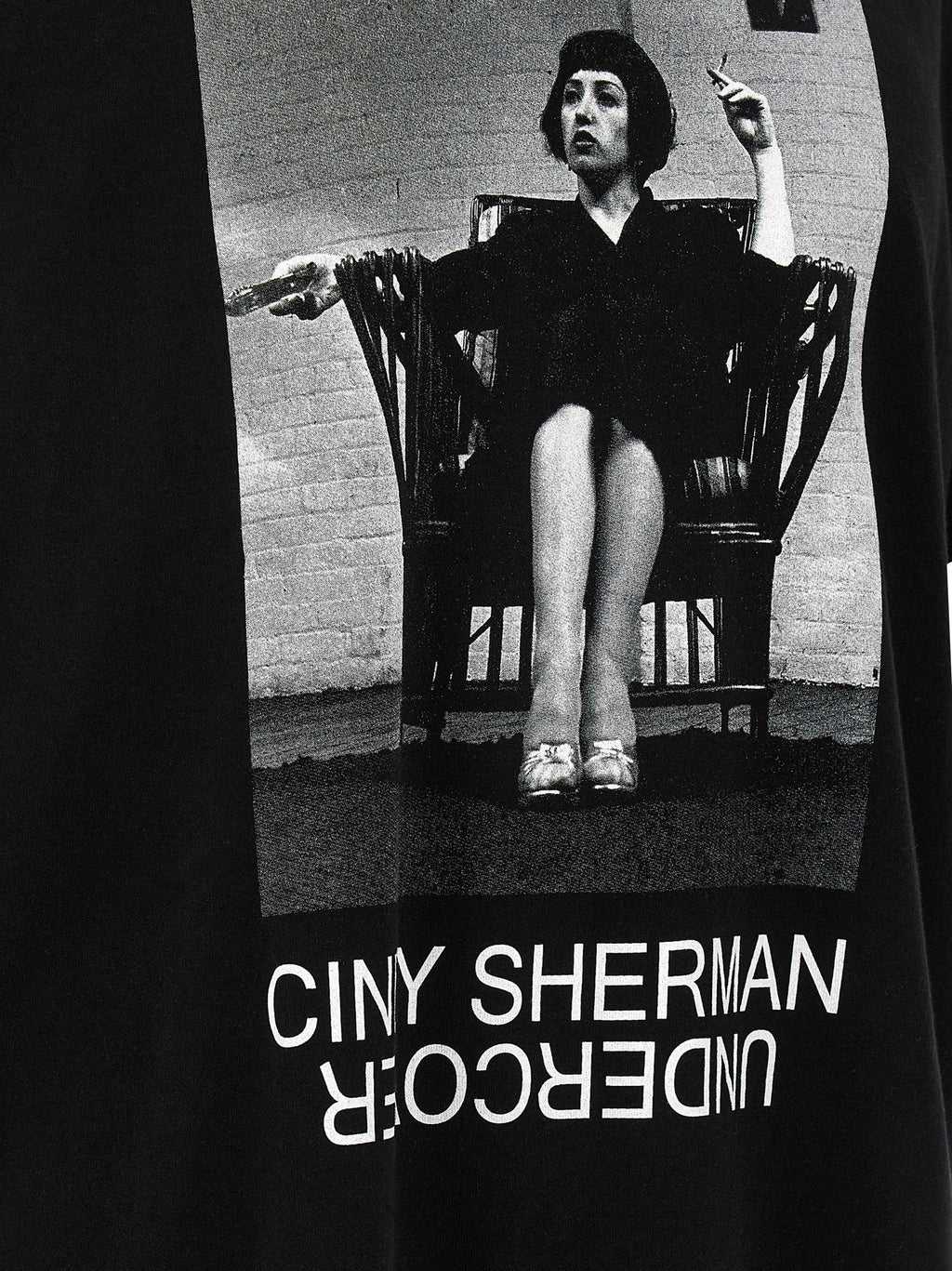 Undercover Black Cotton T-Shirt