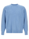 Roberto Collina Blue Cotton Cardigan