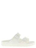 Birkenstock White Polyethylene Slides